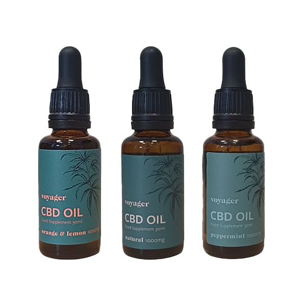 Voyager 1000mg CBD Oil 30ml - Image 4
