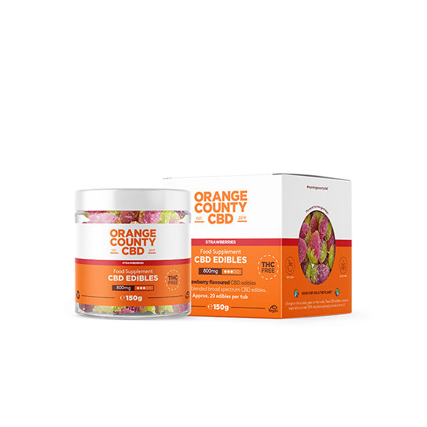 Orange County CBD 800mg Gummies - Small Pack - Image 3