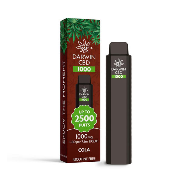 Darwin CBD 1000 Disposable Vape Device 2500 Puffs - Image 9