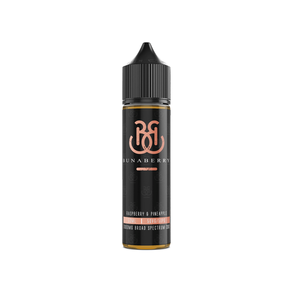 Bunaberry 1000mg Broad Spectrum CBD E-liquid 50ml (50VG/50PG) - Image 2