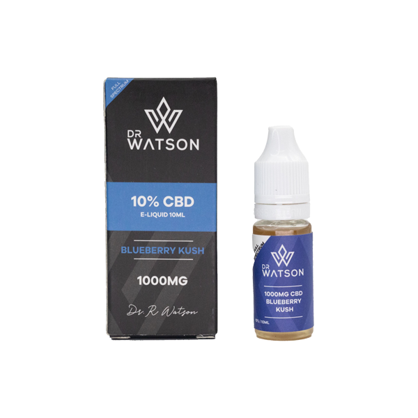 Dr Watson 1000mg Full Spectrum CBD E-liquid 10ml (BUY 1 GET 1 FREE) - Image 5