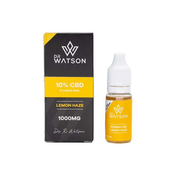 Dr Watson 1000mg Full Spectrum CBD E-liquid 10ml (BUY 1 GET 1 FREE) - Image 3