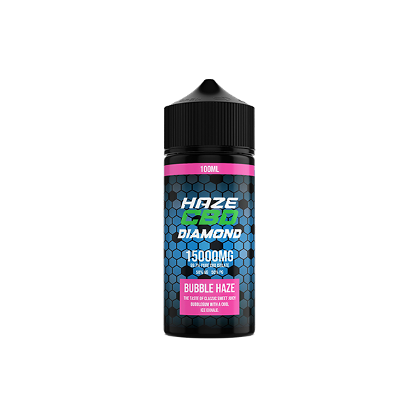 Haze CBD Diamond 15000mg CBD E-Liquid 100ml - Image 6