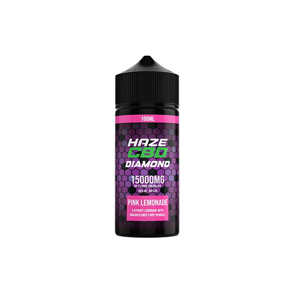 Haze CBD Diamond 15000mg CBD E-Liquid 100ml - Image 2