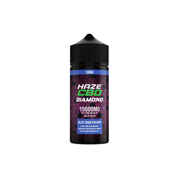 Haze CBD Diamond 15000mg CBD E-Liquid 100ml - Image 3