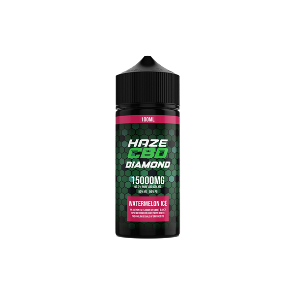 Haze CBD Diamond 15000mg CBD E-Liquid 100ml - Image 5
