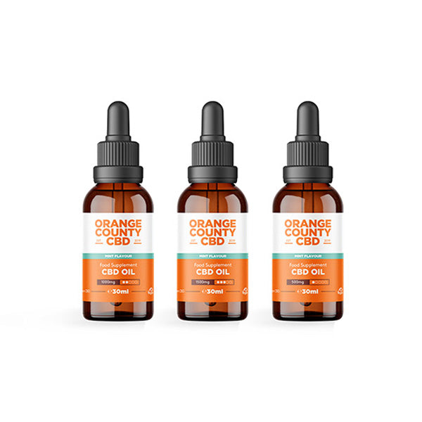 Orange County CBD 500mg Flavoured Tincture Oil 30ml - Image 4