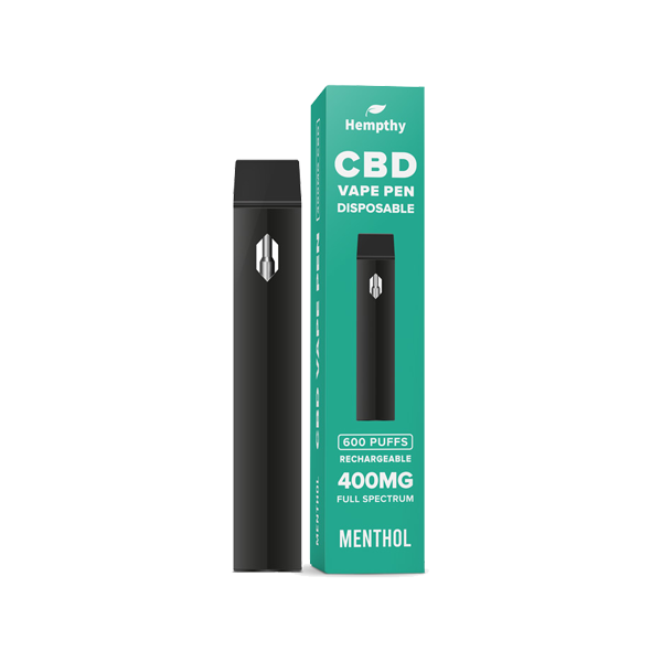 Hempthy 400mg CBD Disposable Vape Pen 600 Puffs - Image 11