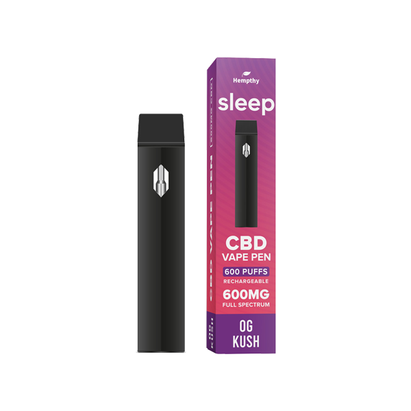 Hempthy 600mg CBD Disposable Vape Pen 600 Puffs - Image 3