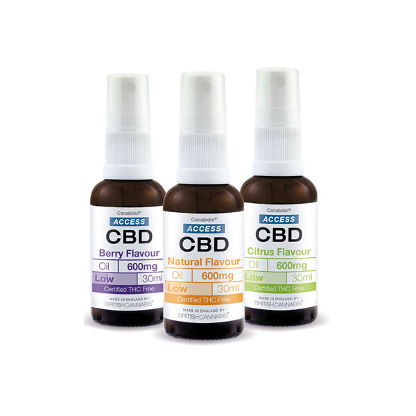Access CBD 600mg CBD Broad Spectrum Oil Mixed 30ml - Image 4