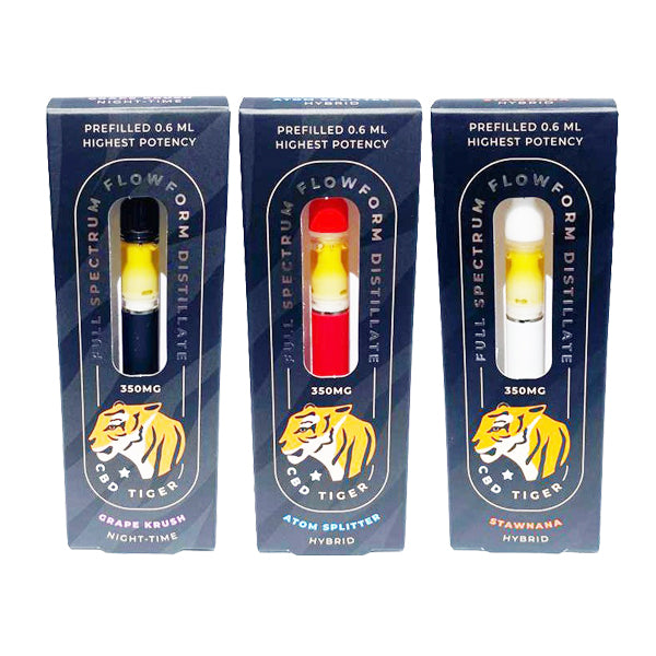 CBD Tiger Full-Spectrum 350mg CBD Disposable Vape Pen - Image 7