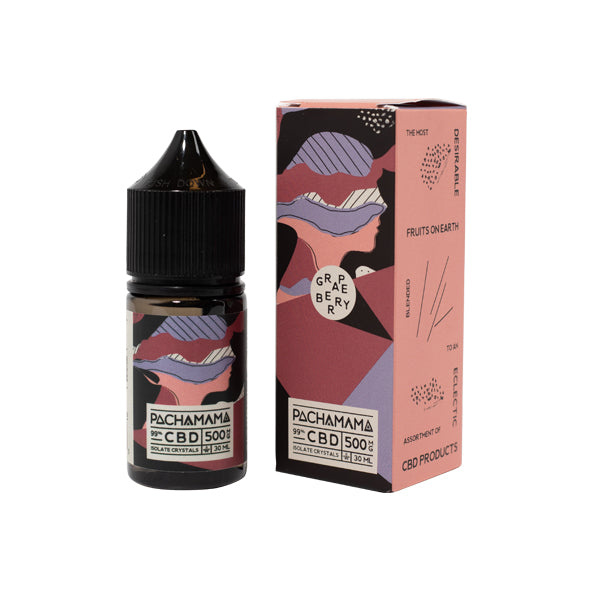 Pachamama 500mg CBD Vaping Liquid 30ml (70PG/30VG) - Image 2