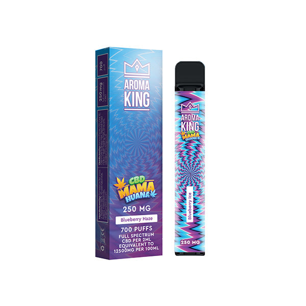 Aroma King Mama Huana 250mg CBD Disposable Vape Device 700 Puffs - Image 9
