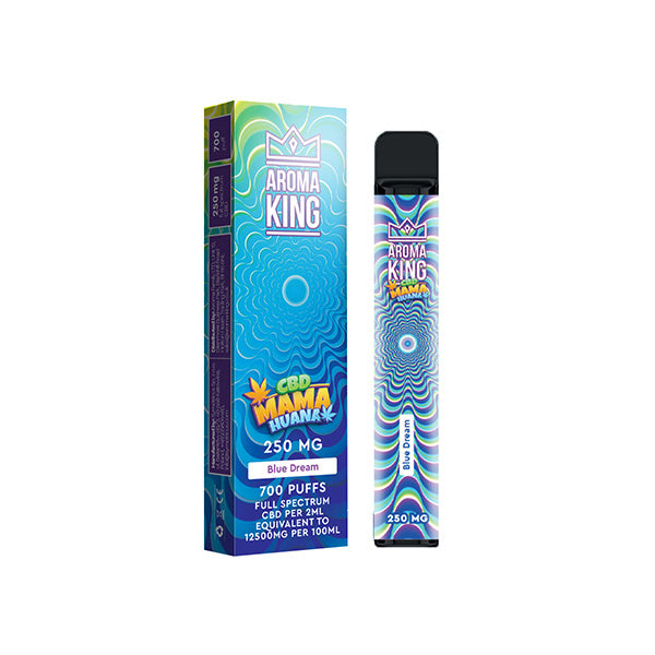 Aroma King Mama Huana 250mg CBD Disposable Vape Device 700 Puffs - Image 10