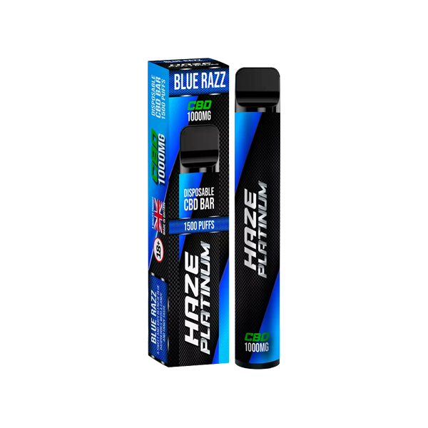 Haze Platinum 1000mg CBD Disposable Vape Device 1500 Puffs - Image 7