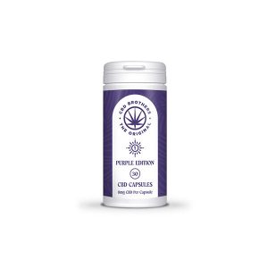 CBD Brothers Purple Edition 240mg CBD-CBDA Vegan Capsules - 30 Caps
