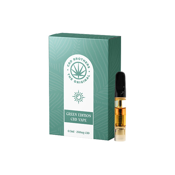 CBD Brothers 250mg Vape Cartridges - 0.5ml - Image 2