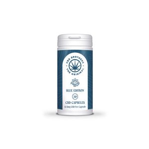 CBD Brothers Blue Edition 375mg CBD-CBDA Vegan Capsules - 30 Caps