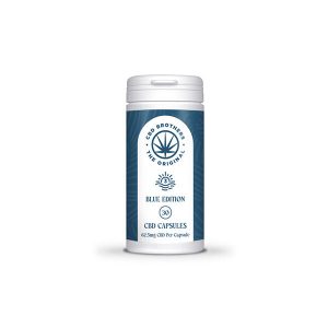 CBD Brothers Blue Edition 1875mg CBD-CBDA Vegan Capsules - 30 Caps