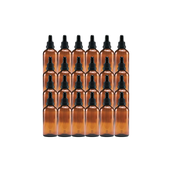 Bulk Empty Amber Glass Tincture Bottles 100ml - Image 5