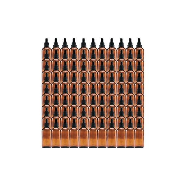 Bulk Empty Amber Glass Tincture Bottles 100ml - Image 2