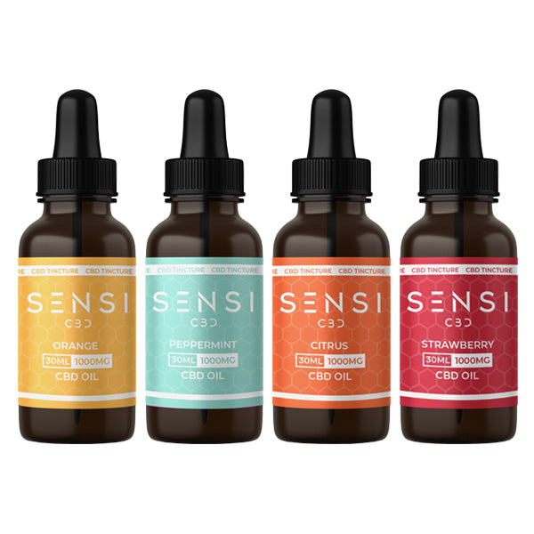 Sensi CBD 1000mg CBD Broad-Spectrum Tincture Oil 30ml (BUY 1 GET 1 FREE) - Image 4