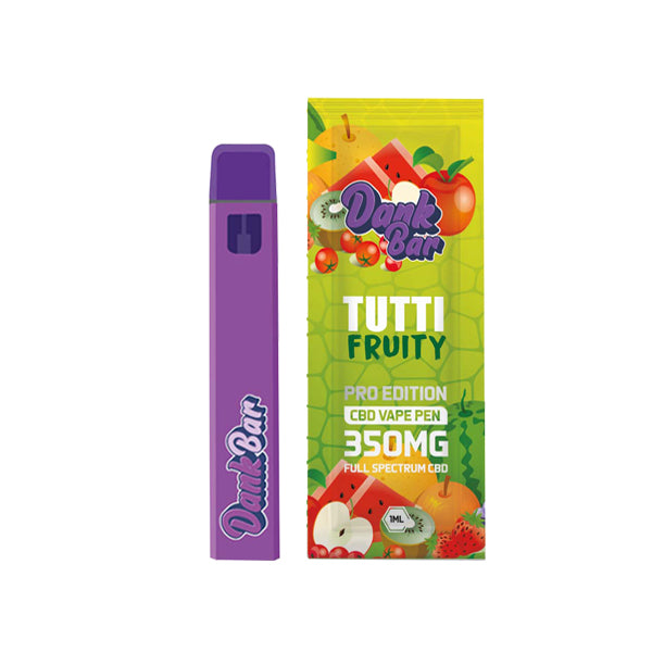 Dank Bar Pro Edition 350mg Full Spectrum CBD Vape Disposable by Purple Dank - 12 flavours (BUY 1 GET 1 FREE) - Image 13