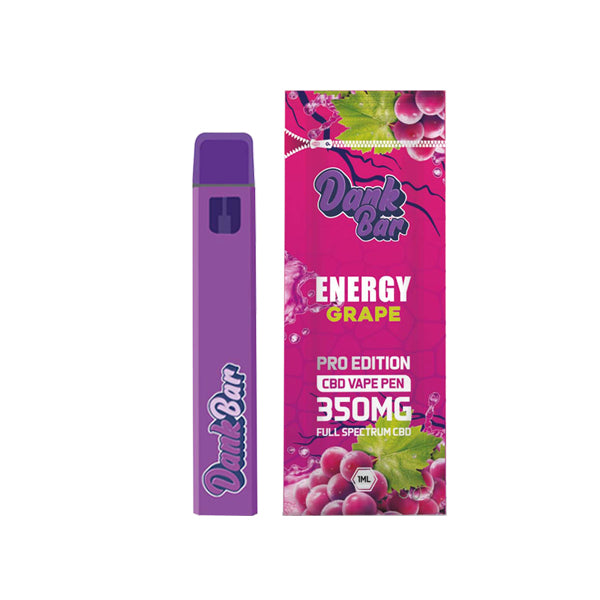 Dank Bar Pro Edition 350mg Full Spectrum CBD Vape Disposable by Purple Dank - 12 flavours (BUY 1 GET 1 FREE) - Image 4
