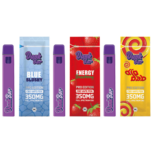 Dank Bar Pro Edition 350mg Full Spectrum CBD Vape Disposable by Purple Dank - 12 flavours (BUY 1 GET 1 FREE) - Image 3