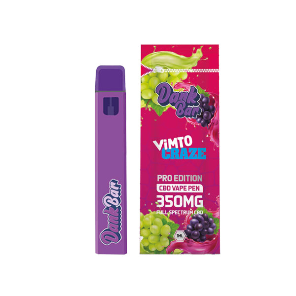Dank Bar Pro Edition 350mg Full Spectrum CBD Vape Disposable by Purple Dank - 12 flavours (BUY 1 GET 1 FREE) - Image 10