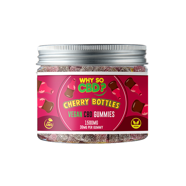 Why So CBD? 1500mg Broad Spectrum CBD Small Vegan Gummies - 11 Flavours - Image 3