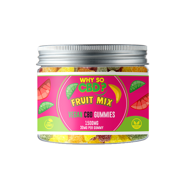 Why So CBD? 1500mg Broad Spectrum CBD Small Vegan Gummies - 11 Flavours - Image 8