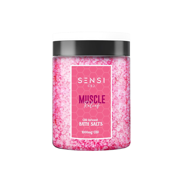 Sensi CBD 1000mg CBD Infused Bath Salts - 700g (BUY 1 GET 1 FREE) - Image 3