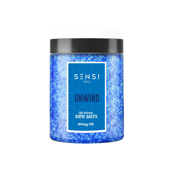 Sensi CBD 1000mg CBD Infused Bath Salts - 700g (BUY 1 GET 1 FREE) - Image 6